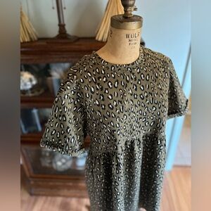 New In brand dress. Knit pullover dress size medium